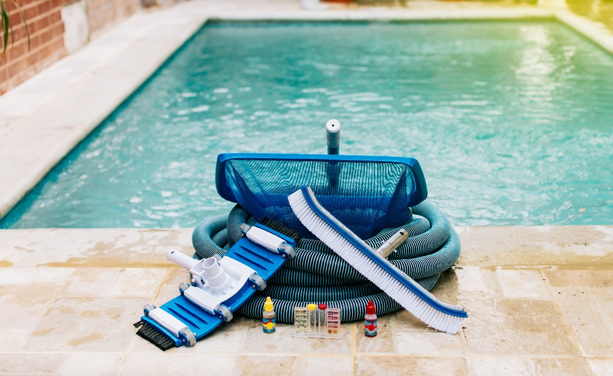 Year-round pool maintenance