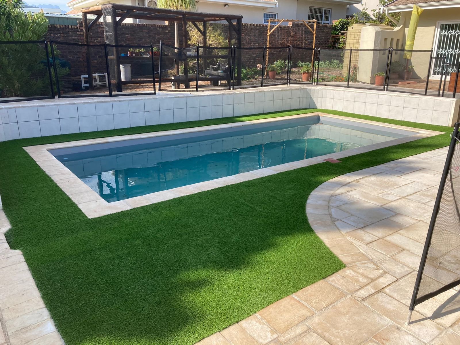 Fibreglass pool