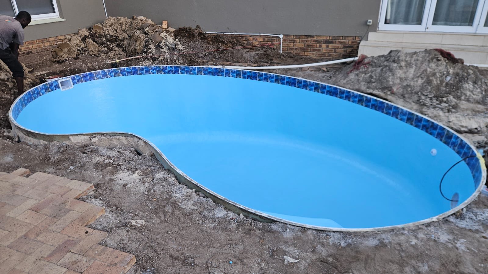 Pool work in progress
